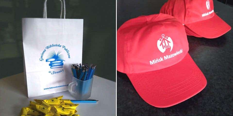 Reklamowe firmowe napisy na przedmiotach. Reklamowe firmowe napisy na przedmiotach.